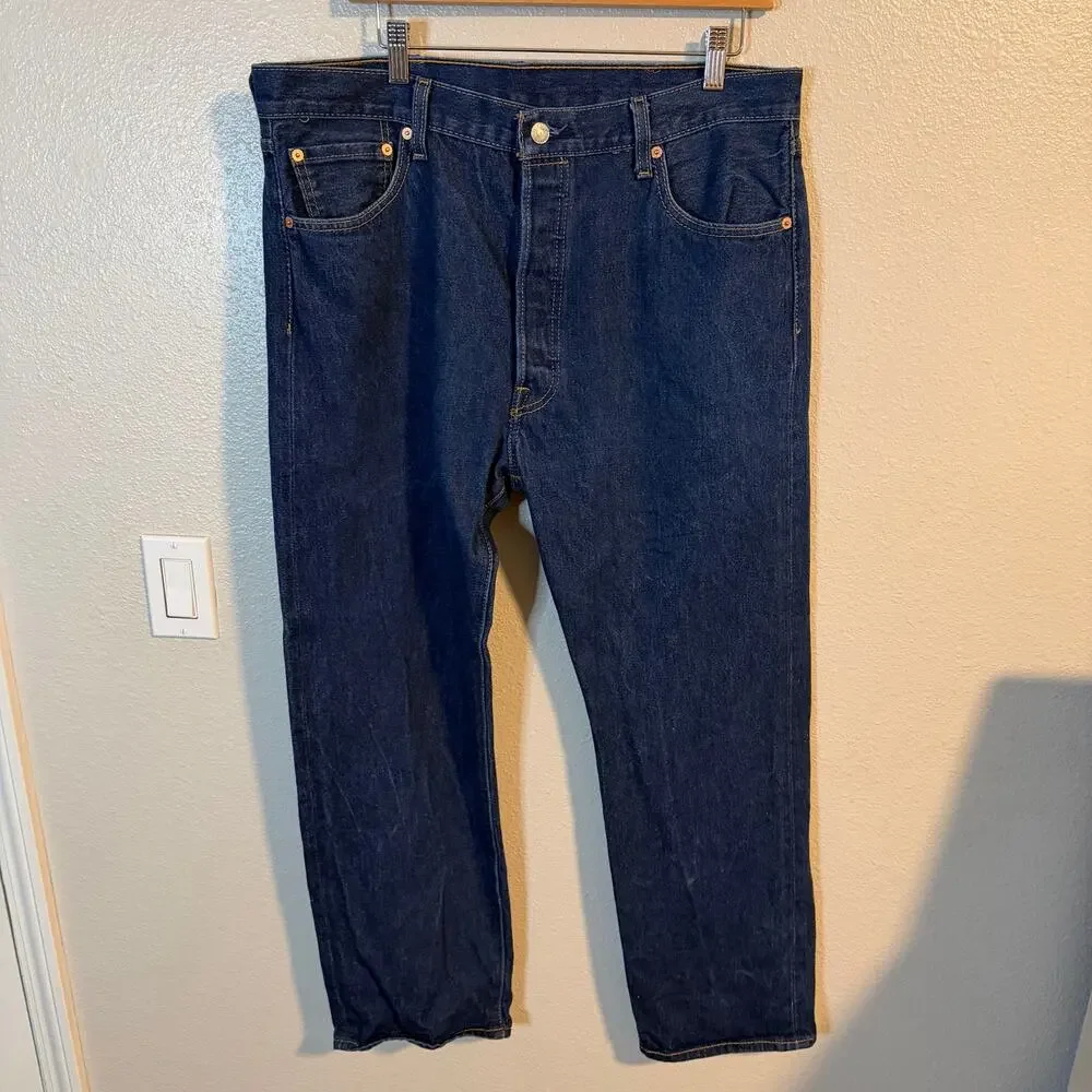 Levi's 501 Classic Button Fly Jeans Men's Size 38x32